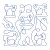 Free Motion Sewing Blocks 12 Machine Embroidery Designs - Image 10