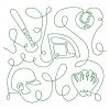 Free Motion Sport Blocks 12 Machine Embroidery Designs - Image 2