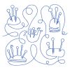 Free Motion Sewing Blocks 12 Machine Embroidery Designs - Image 4