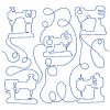 Free Motion Sewing Sayings Blocks 12 Machine Embroidery Designs - Image 8