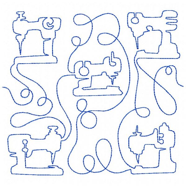 Free Motion Sewing Sayings Blocks 12 Machine Embroidery Designs