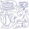 Free Motion Tea Time 12 Machine Embroidery Designs - Image 7