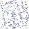 Free Motion Tea Time 12 Machine Embroidery Designs - Image 9