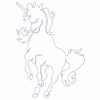 Free Motion Unicorns 10 Machine Embroidery Designs - Image 10