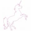 Free Motion Unicorns 10 Machine Embroidery Designs - Image 3