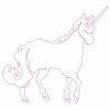 Free Motion Unicorns 10 Machine Embroidery Designs - Image 11