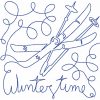 Free Motion Winter Blocks 12 Machine Embroidery Designs - Image 5