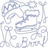 Free Motion Winter Blocks 12 Machine Embroidery Designs - Image 6