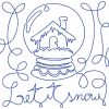 Free Motion Winter Blocks 12 Machine Embroidery Designs - Image 9