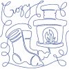 Free Motion Winter Blocks 12 Machine Embroidery Designs - Image 10