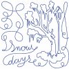 Free Motion Winter Blocks 12 Machine Embroidery Designs - Image 13