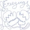 Free Motion Winter Blocks 12 Machine Embroidery Designs - Image 2
