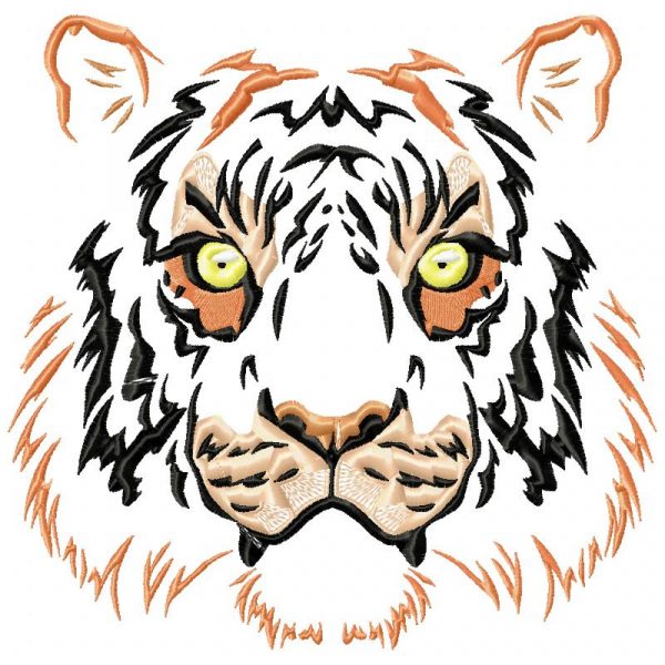 Feline Spirit 10 Machine Embroidery Designs on multi-formatted CD in 8 sizes