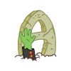 Halloween Alphabet 26 Machine Embroidery Designs - Image 5
