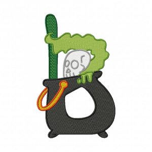 Halloween Alphabet 26 Machine Embroidery Designs