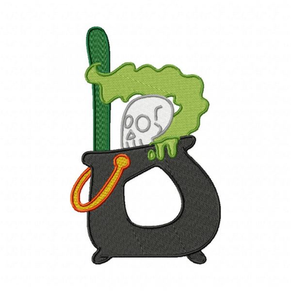 Halloween Alphabet 26 Machine Embroidery Designs
