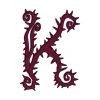 Halloween Alphabet 26 Machine Embroidery Designs - Image 19