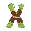 Halloween Alphabet 26 Machine Embroidery Designs - Image 22