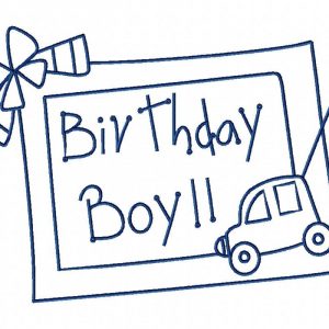 Happy Birthday Boy 10 Machine Embroidery Designs