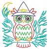 Halloween Owl Blocks 12 Machine Embroidery Designs - Image 9
