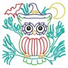 Halloween Owl Blocks 12 Machine Embroidery Designs - Image 11