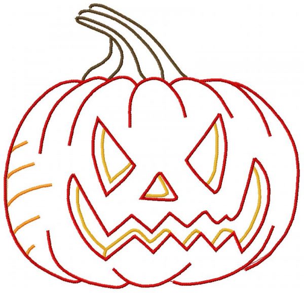 Halloween Pumpkins 10 Machine Embroidery Designs