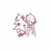 Ink Christmas Owls 10 Machine Embroidery Designs - Image 4