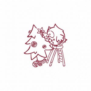 Ink Christmas Owls 10 Machine Embroidery Designs