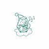 Ink Christmas Owls 10 Machine Embroidery Designs - Image 5