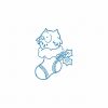 Ink Christmas Owls 10 Machine Embroidery Designs - Image 9