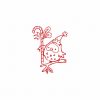 Ink Christmas Owls 10 Machine Embroidery Designs - Image 11