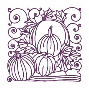 Lovely Fall Blocks 12 Machine Embroidery Designs