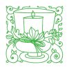 Lovely Fall Blocks 12 Machine Embroidery Designs - Image 7