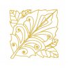 Lovely Fall Leaf Blocks 12 Machine Embroidery Designs - Image 5