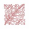 Lovely Fall Leaf Blocks 12 Machine Embroidery Designs - Image 6