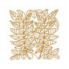 Lovely Fall Leaf Blocks 12 Machine Embroidery Designs - Image 7