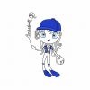 Lovely Swirly Sport Kids 10 Machine Embroidery Designs - Image 11