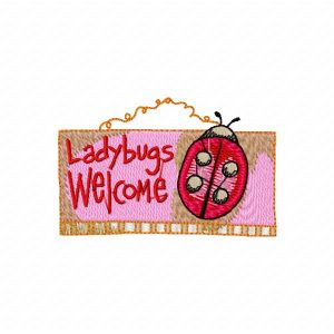Lady Bugs 30 Machine Embroidery Designs