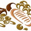 Outline Bakery 10 Machine Embroidery Designs - Image 9