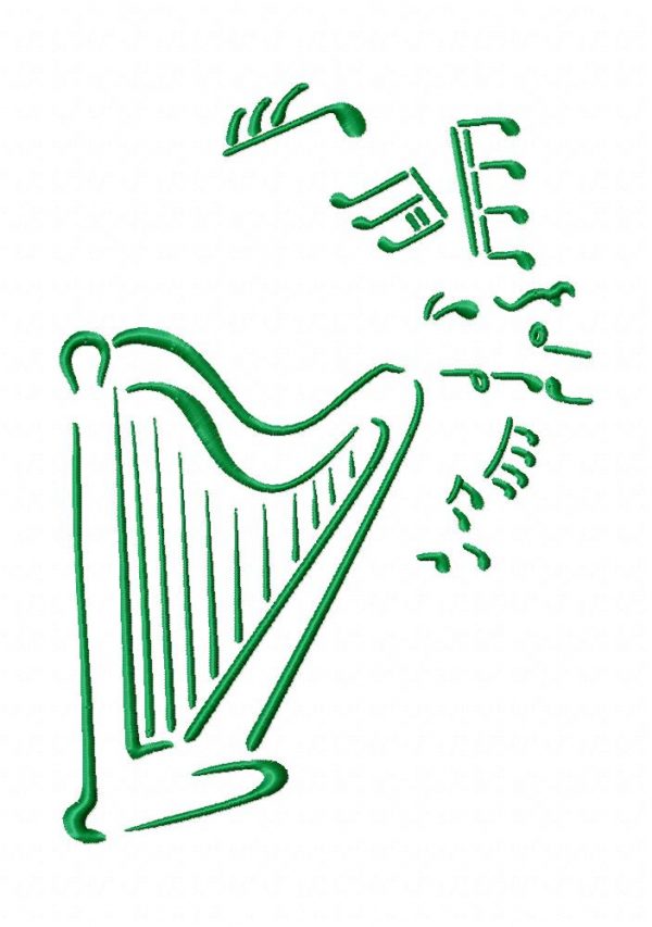 Outline Cord Instruments 10 Machine Embroidery Designs