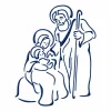 Outline Christmas Nativity Time 10 Machine Embroidery Designs - Image 4