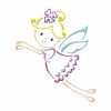 Outline Fairies 2 10 Machine Embroidery Designs - Image 8