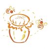 Outline Little Bee 14 Machine Embroidery Designs - Image 8