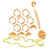 Outline Little Bee 14 Machine Embroidery Designs - Image 5