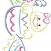 Outline Little Easter 16 Machine Embroidery Designs - Image 11