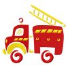 Outline Little Firefighters Set 1 11 Machine Embroidery Designs - Image 4