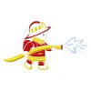 Outline Little Firefighters Set 1 11 Machine Embroidery Designs - Image 10