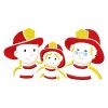 Outline Little Firefighters Set 2 10 Machine Embroidery Designs - Image 10