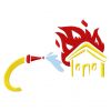 Outline Little Firefighters Set 2 10 Machine Embroidery Designs - Image 11