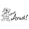 Outline Little Pirates 16 Machine Embroidery Designs - Image 4